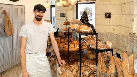 La boulangerie permet à Geoffroy Guillou d’exprimer sa créativité.© A. Valois La boulangerie permet à Geoffroy Guillou d’exprimer sa créativité.© A. Valois